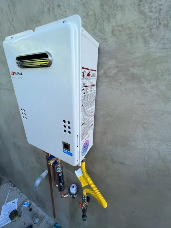 Tankless water heater installation for Yorkville homes